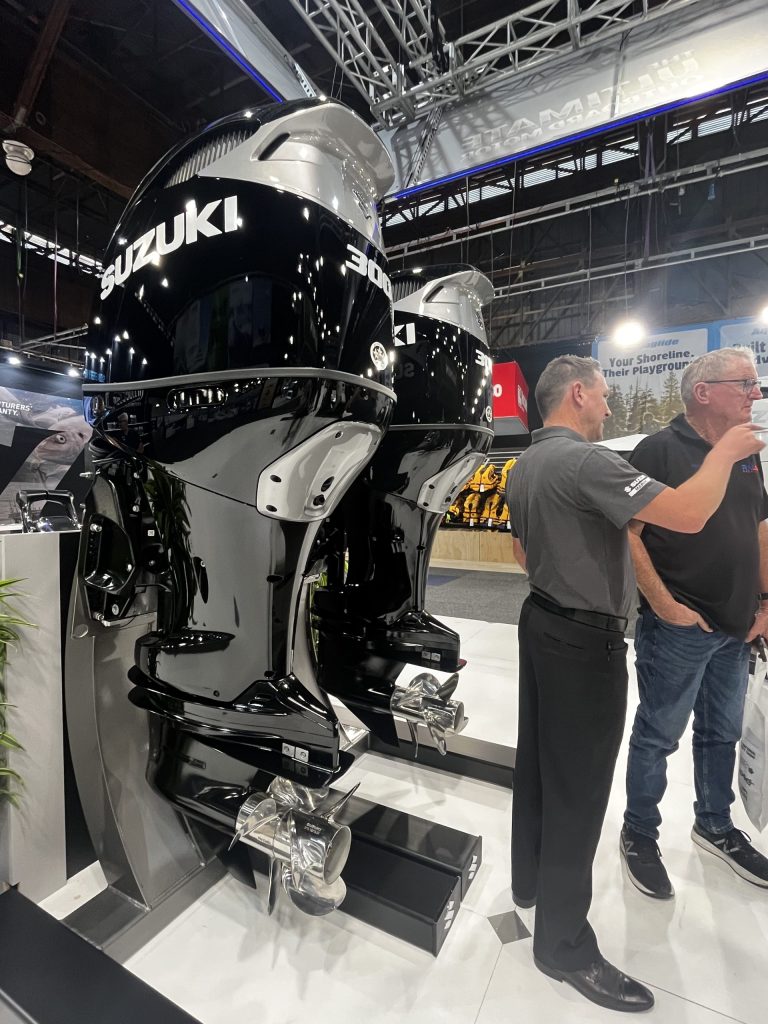 Suzuki pavilion at the 2026 Hutchwilco New Zealand Boat Show // BNZ