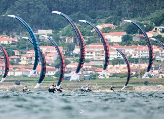 2026 Kitefoil World Championship, Day 3: Lukas Walton-Keim books gold fleet berth in Portugal