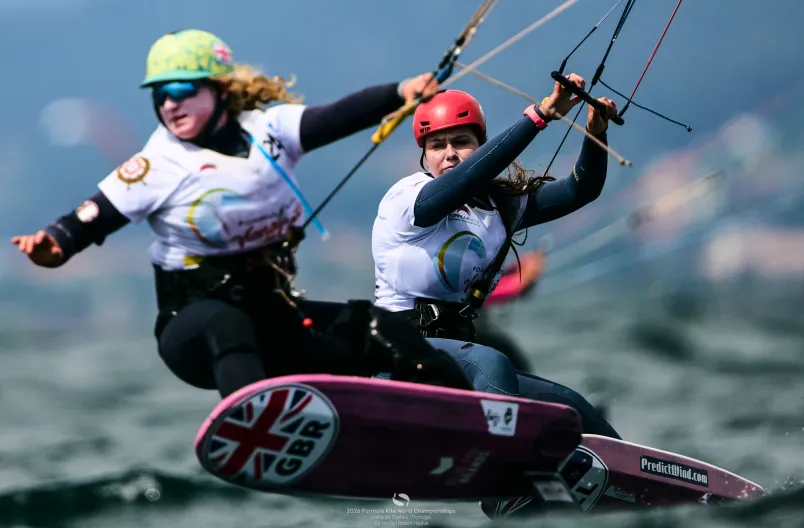 2026 Kitefoil World Championship, Day 3: Lukas Walton-Keim books gold fleet berth in Portugal
