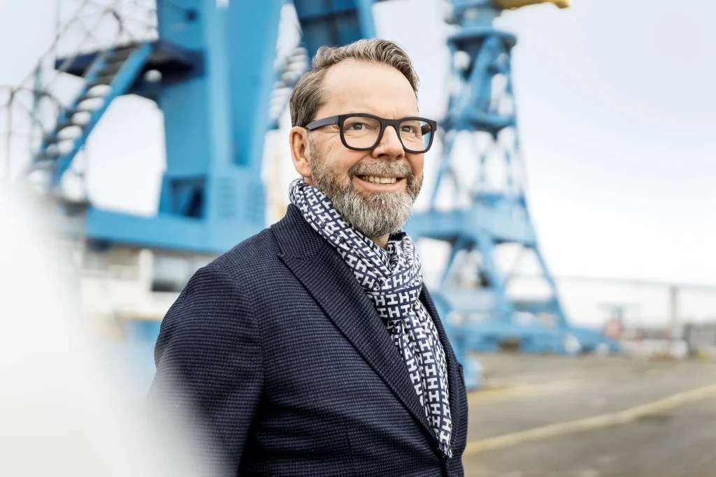 Pioneer Yachts Founder and CEO, Mike Frank // Photo credit: Oliver Tjaden