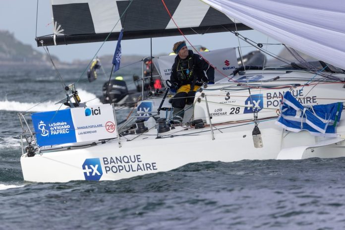 Rough night for the solo sailors