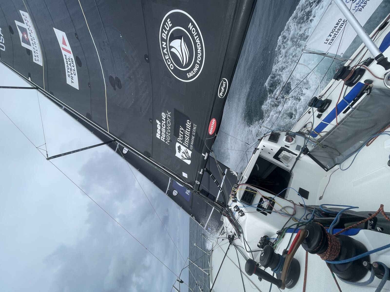 Onboard photos from day two of racing