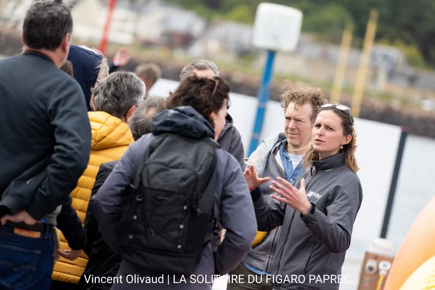 Cameras ready at Perros-Guirec as fleet prepares to cast off