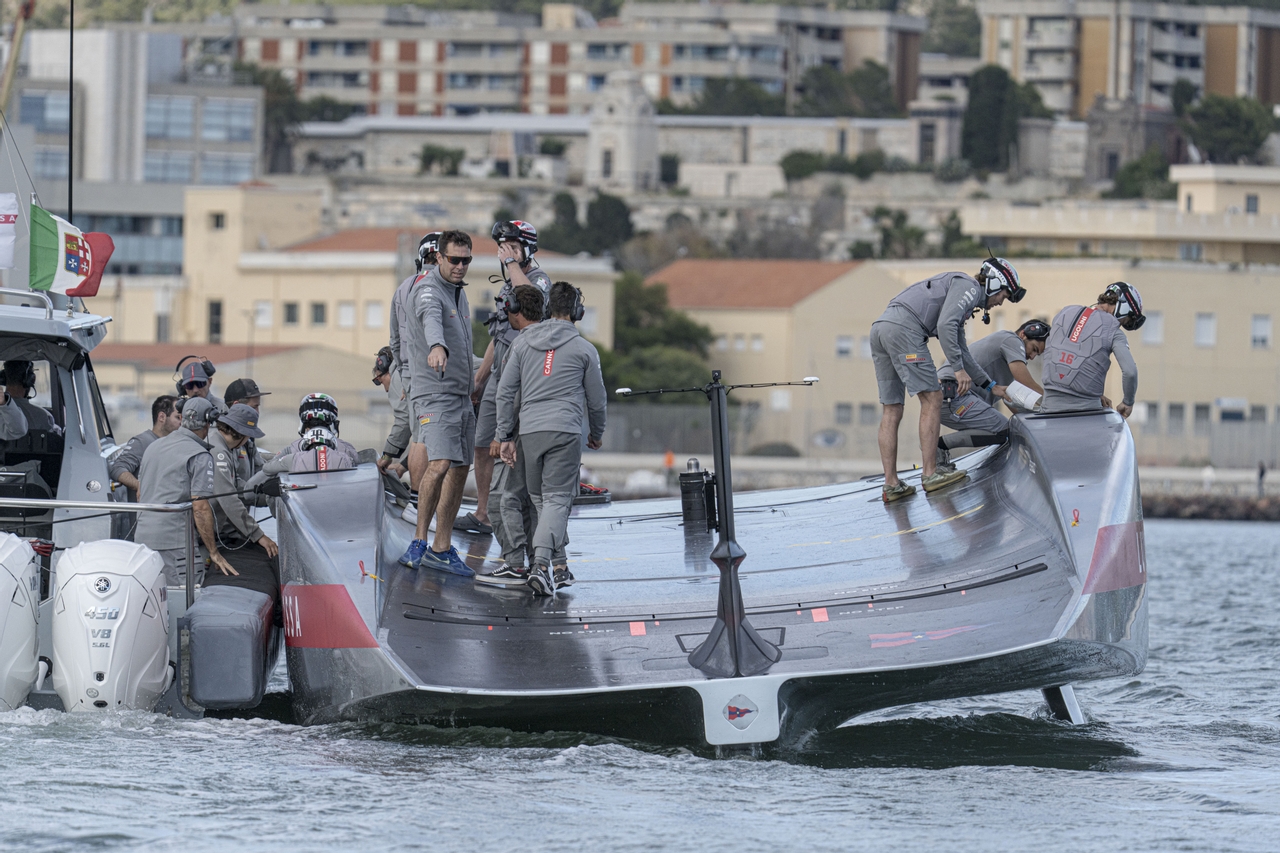 Luna Rossa Test The Silver Bullet