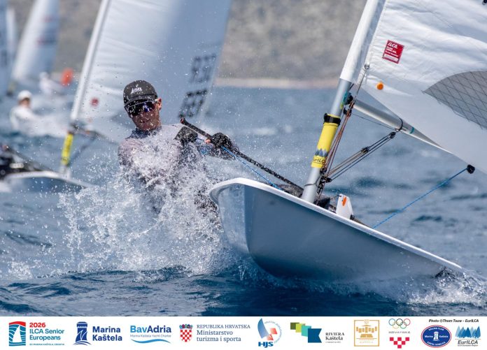 2026 ILCA European Championships, Day 3: New Zealand's George Gautrey leads after near-perfect start in disrupted Kaštela regatta