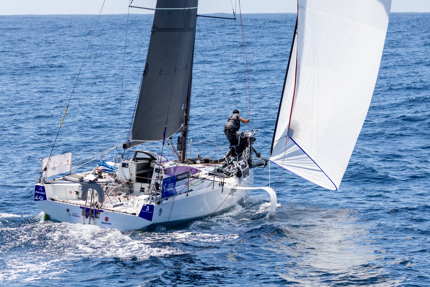 Cape Finisterre puzzle in Solitaire du Figaro