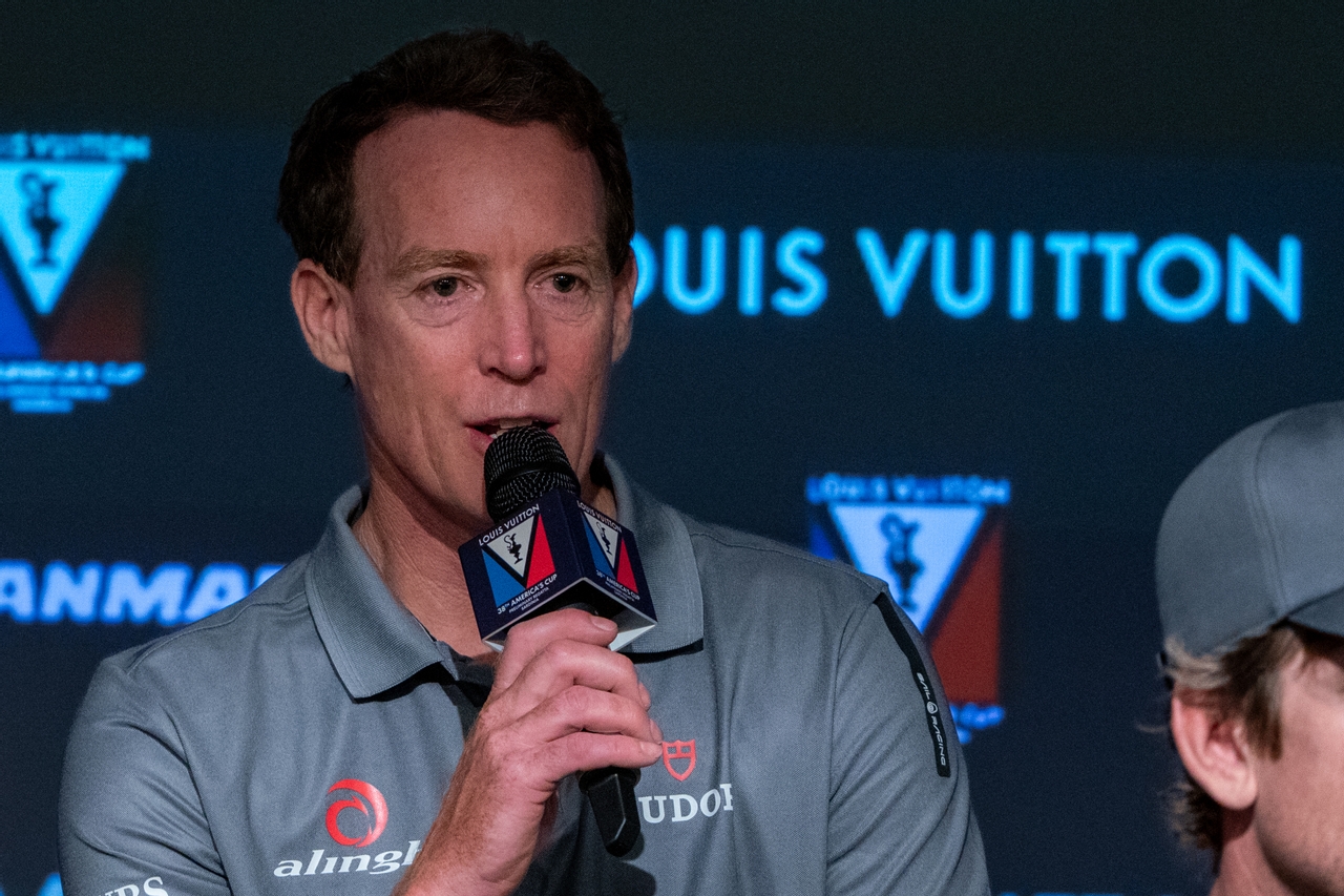 Louis Vuitton 38th America’s Cup, Prelim Regatta, Sardinia Press Conference