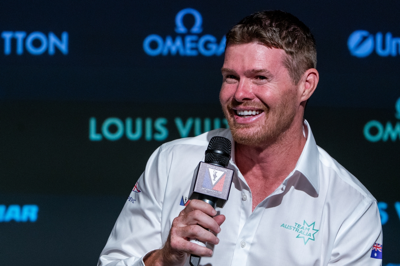 Louis Vuitton 38th America’s Cup, Prelim Regatta, Sardinia Press Conference