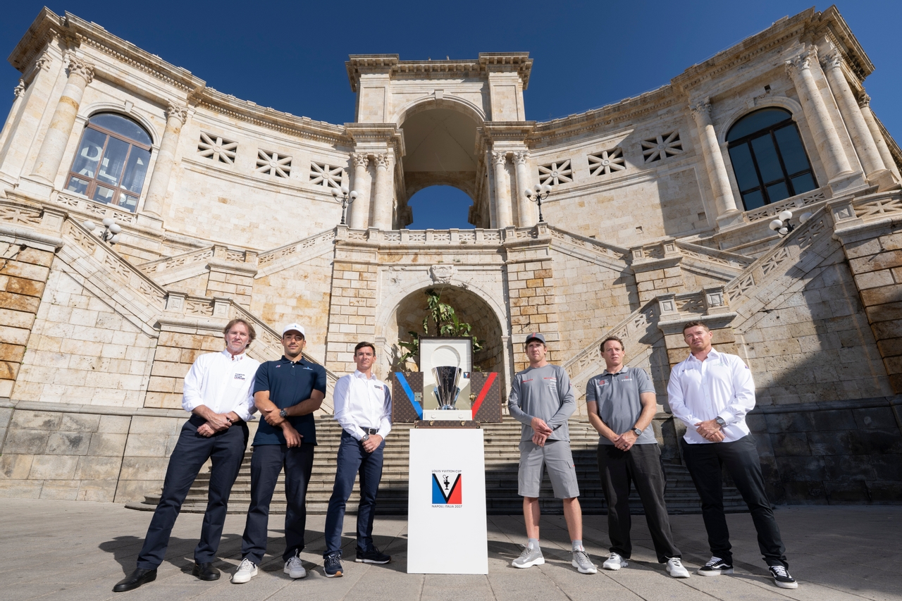 Louis Vuitton 38th America’s Cup, Prelim Regatta, Sardinia Press Conference