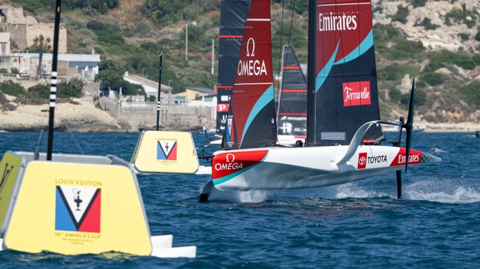 Marco Masterclass But Perfection Challenged By The Charging British In The Official Sardinia Prelim Practice Racing