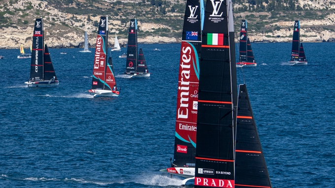 Marco Masterclass But Perfection Challenged By The Charging British In The Official Sardinia Prelim Practice Racing