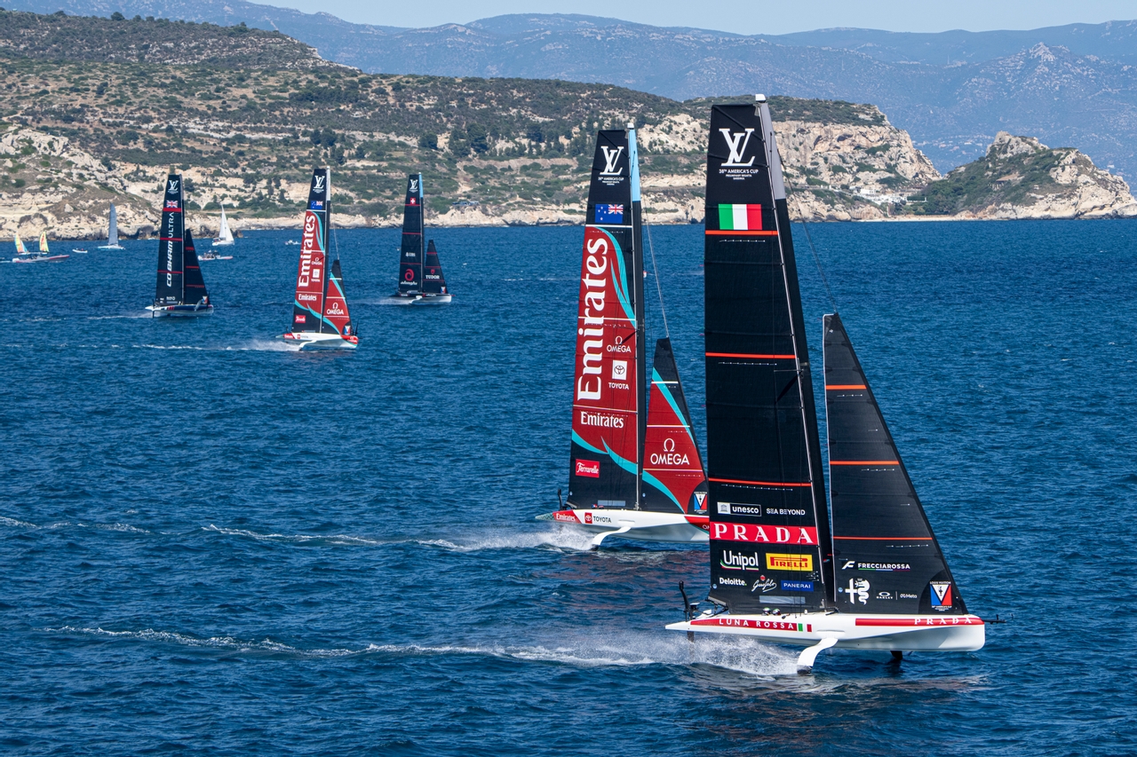 Marco Masterclass But Perfection Challenged By The Charging British In The Official Sardinia Prelim Practice Racing