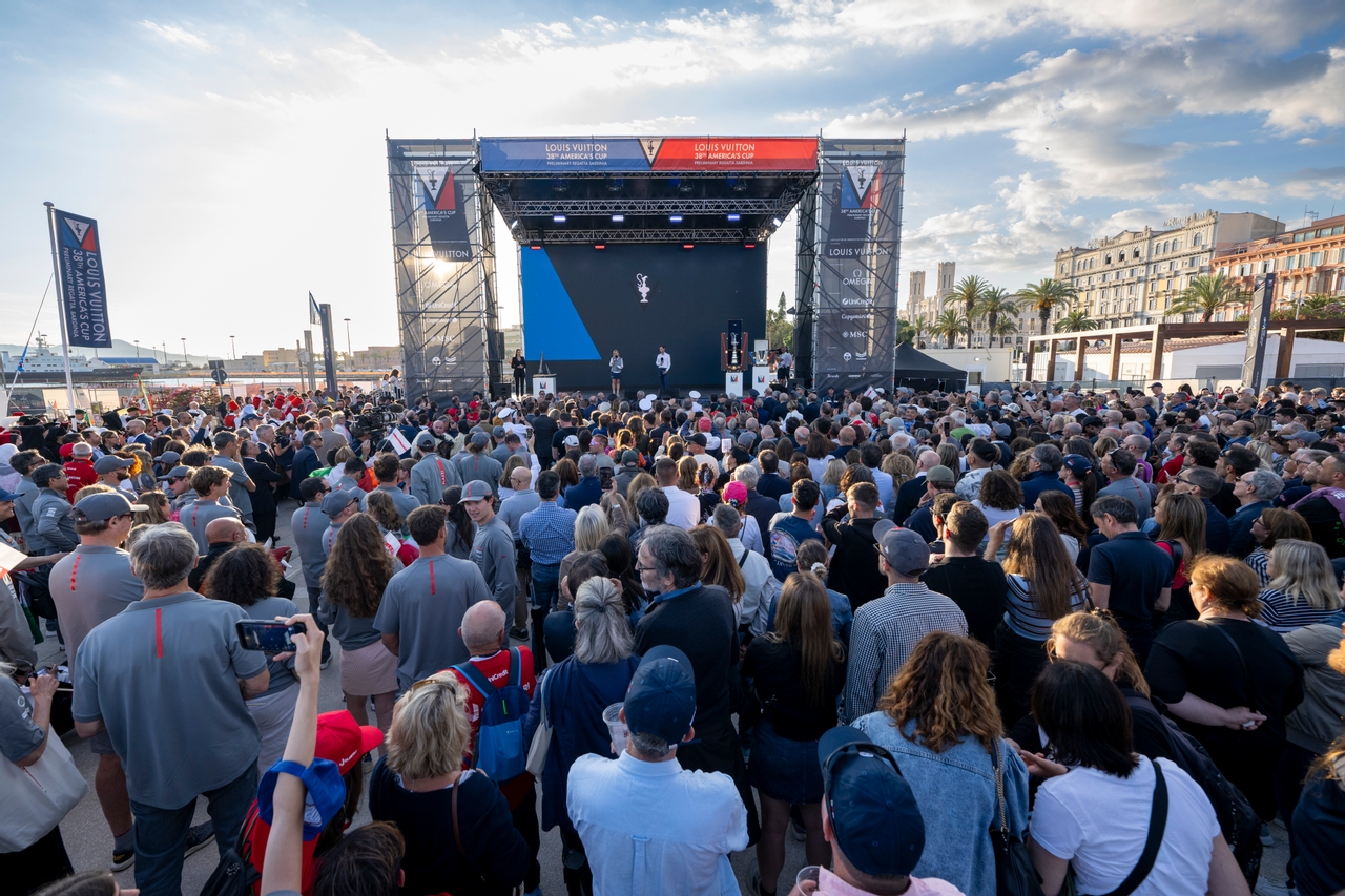 Stunning Opening Ceremony In Sardinia For The Louis Vuitton 38th Preliminary Regatta