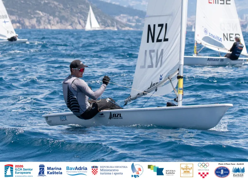 2026 ILCA European Championships, Day 6: New Zealand's George Gautrey wins ILCA 7 bronze in Croatia; Caleb Armit and Greta Pilkington impress