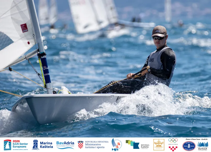 2026 ILCA European Championships, Day 6: New Zealand's George Gautrey wins ILCA 7 bronze in Croatia; Caleb Armit and Greta Pilkington impress