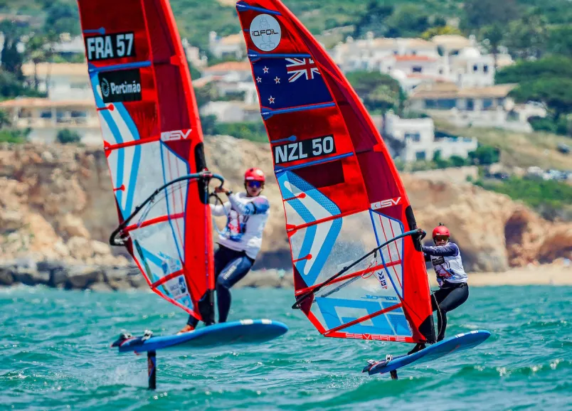 2026 iQFOiL European Championship, Day 5: New Zealand's Aimee Bright storms into Grand Final after gold-fleet comeback in Portimão
