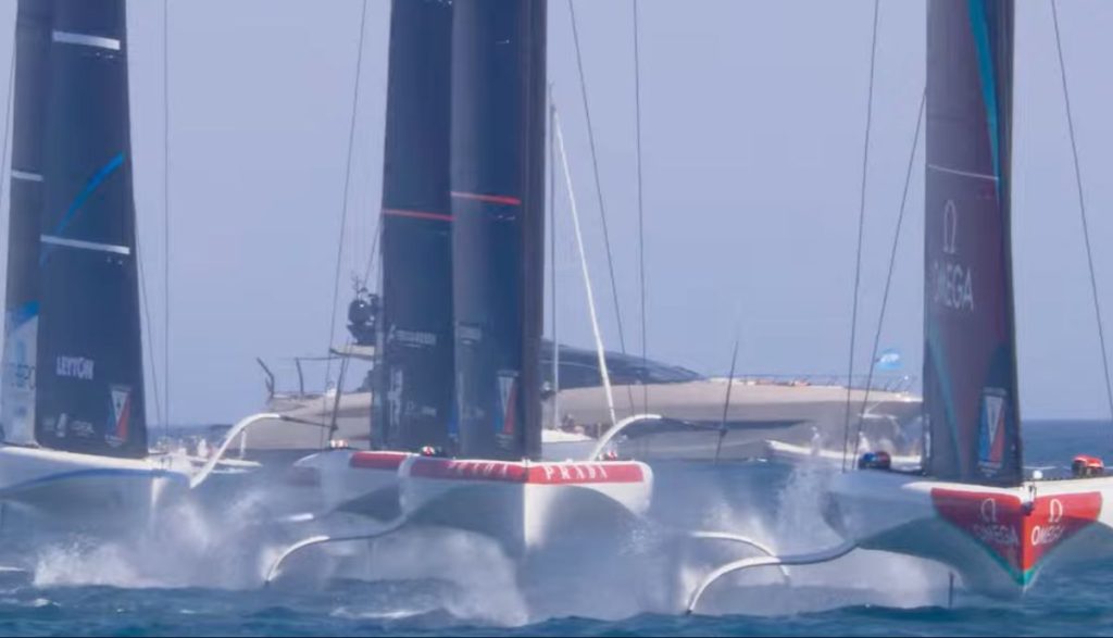AC38 Sardinia Prelims - Race 6 // Photo credit: America's Cup media