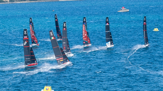 Louis Vuitton 38th America's Cup - Preliminary Regatta Sardinia - Race Day 1 Ricardo Pinto