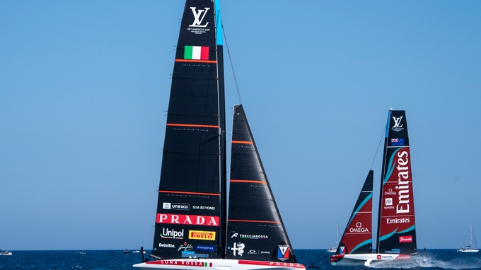 Peter Burling & Ruggero Tita Turn On The Style As Luna Rossa Wins In Sardinia In Sensational Fashion