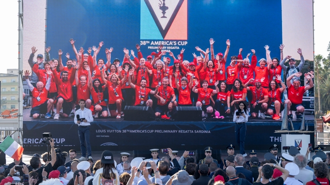 Peter Burling & Ruggero Tita Turn On The Style As Luna Rossa Wins In Sardinia In Sensational Fashion