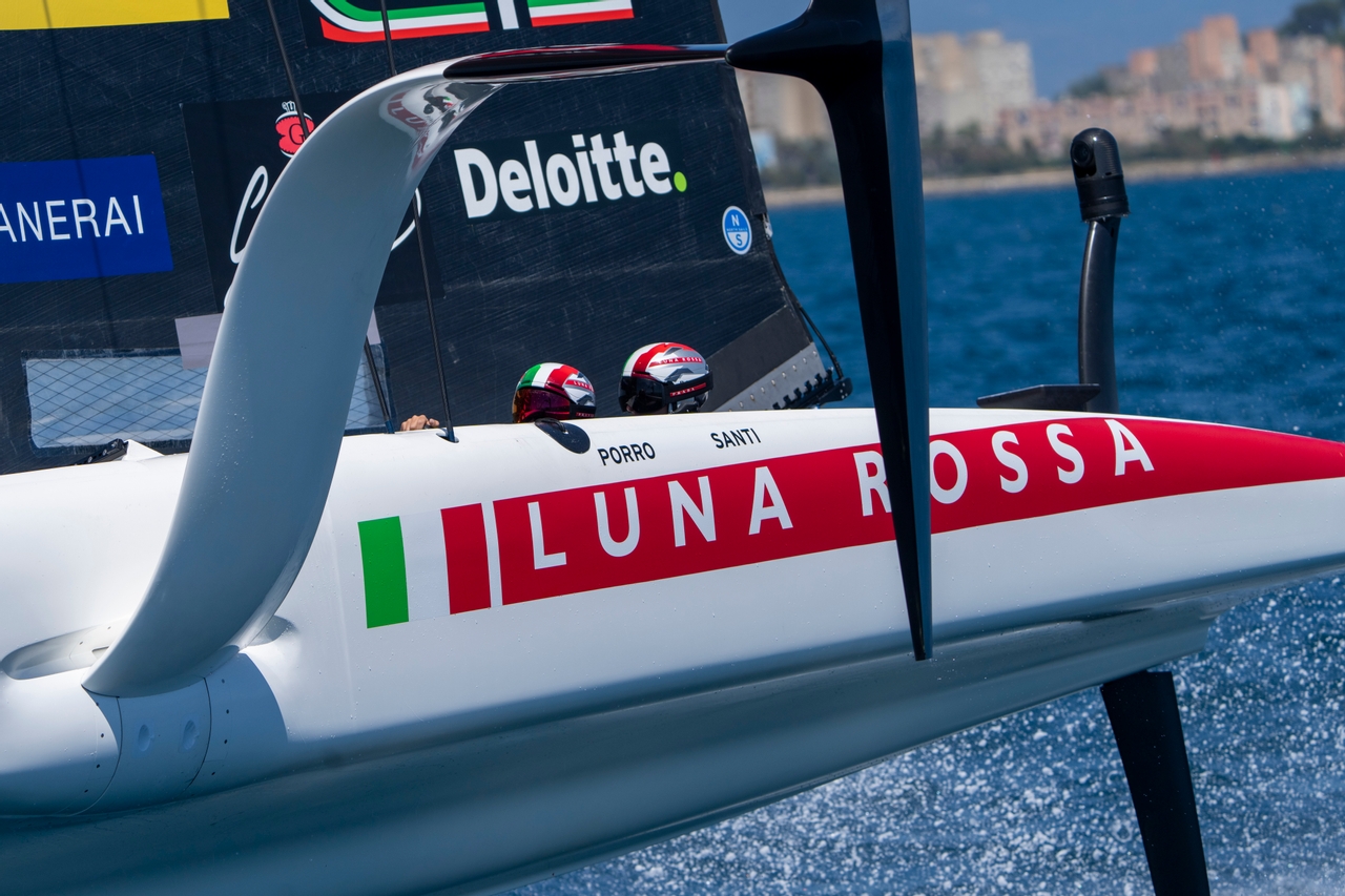 Peter Burling & Ruggero Tita Turn On The Style As Luna Rossa Wins In Sardinia In Sensational Fashion