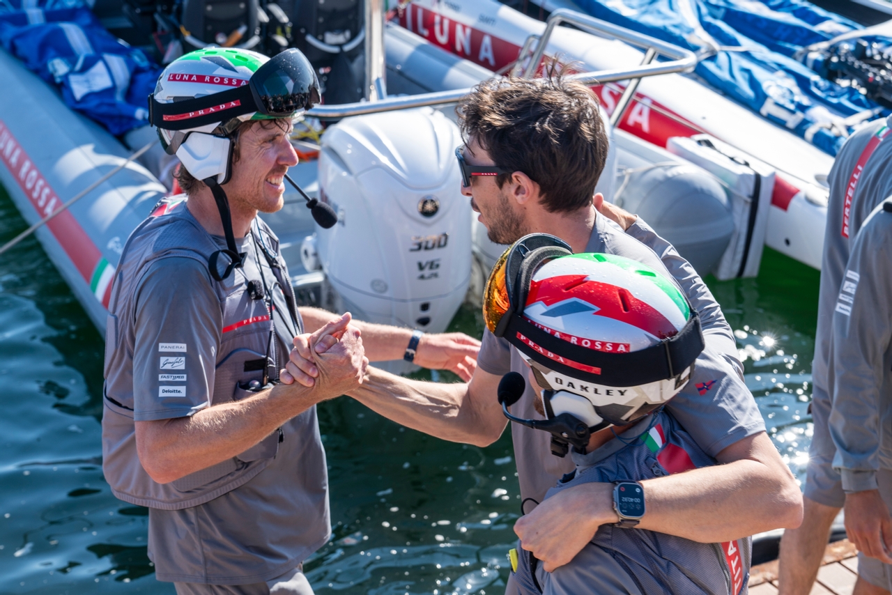 Peter Burling & Ruggero Tita Turn On The Style As Luna Rossa Wins In Sardinia In Sensational Fashion