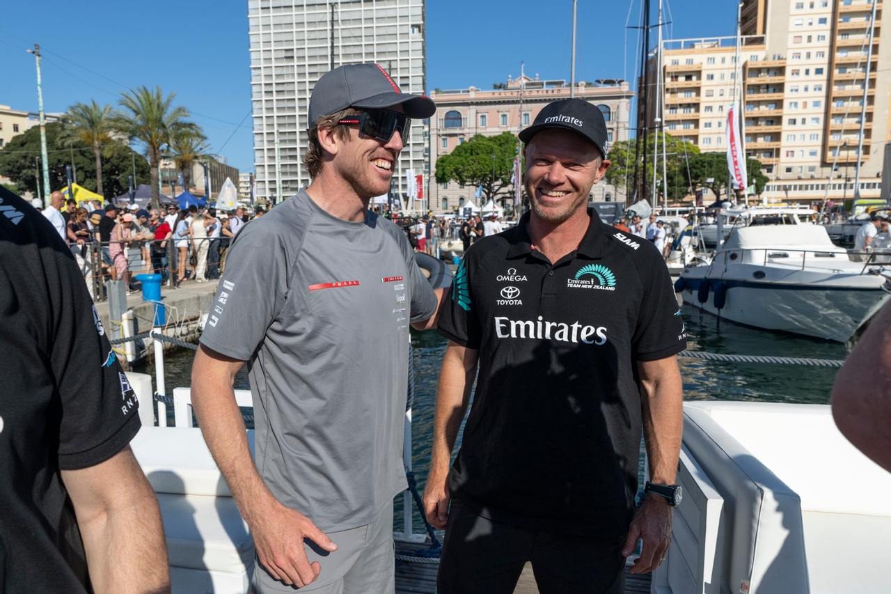 Peter Burling & Ruggero Tita Turn On The Style As Luna Rossa Wins In Sardinia In Sensational Fashion