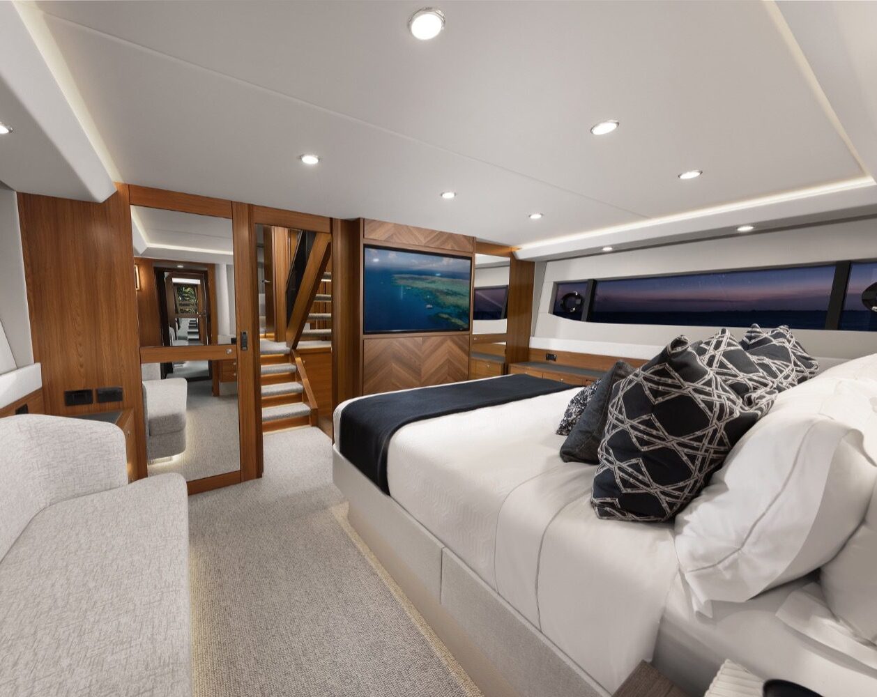 Soft Furnishings | A key component to Maritimo’s Luxury interiors