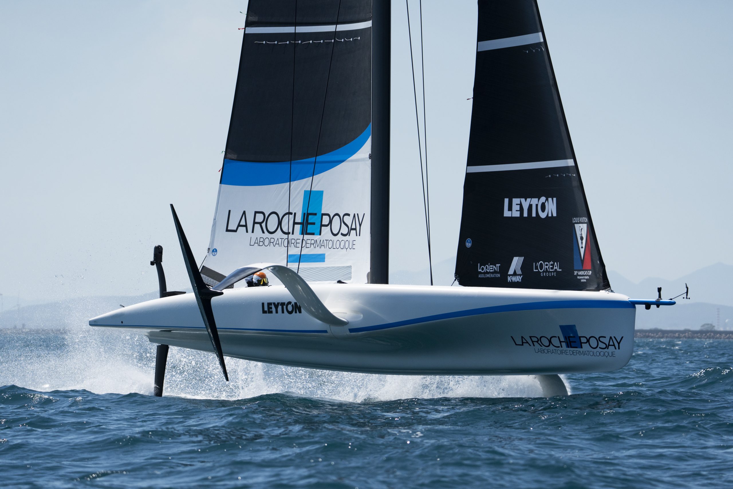 Ac38 - La Roche-Posay Racing Team Finishes Fourth In Cagliari Behind The Two America’s Cup Favourite Teams In A Promising First Regatta