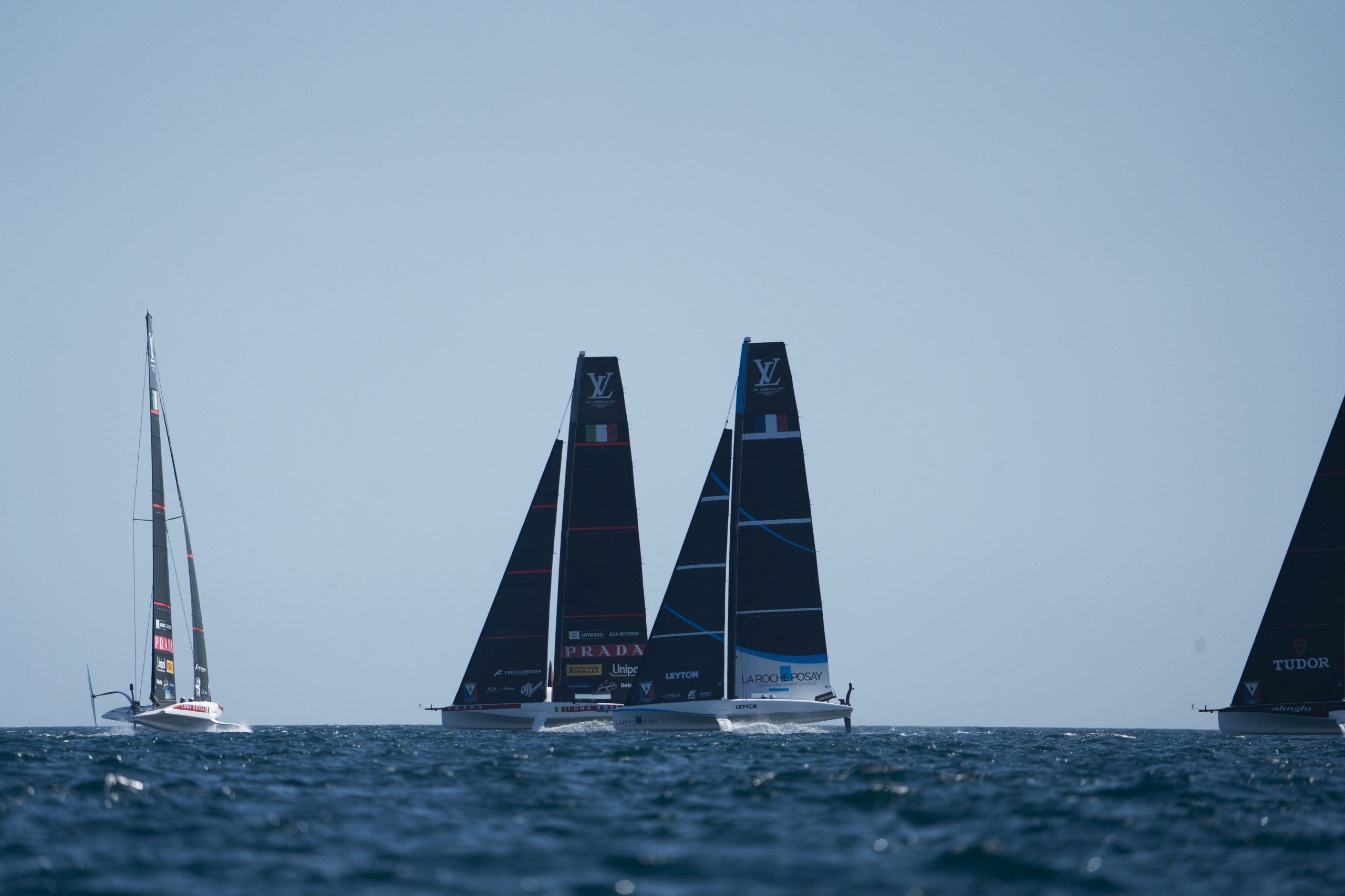 Ac38 - La Roche-Posay Racing Team Finishes Fourth In Cagliari Behind The Two America’s Cup Favourite Teams In A Promising First Regatta