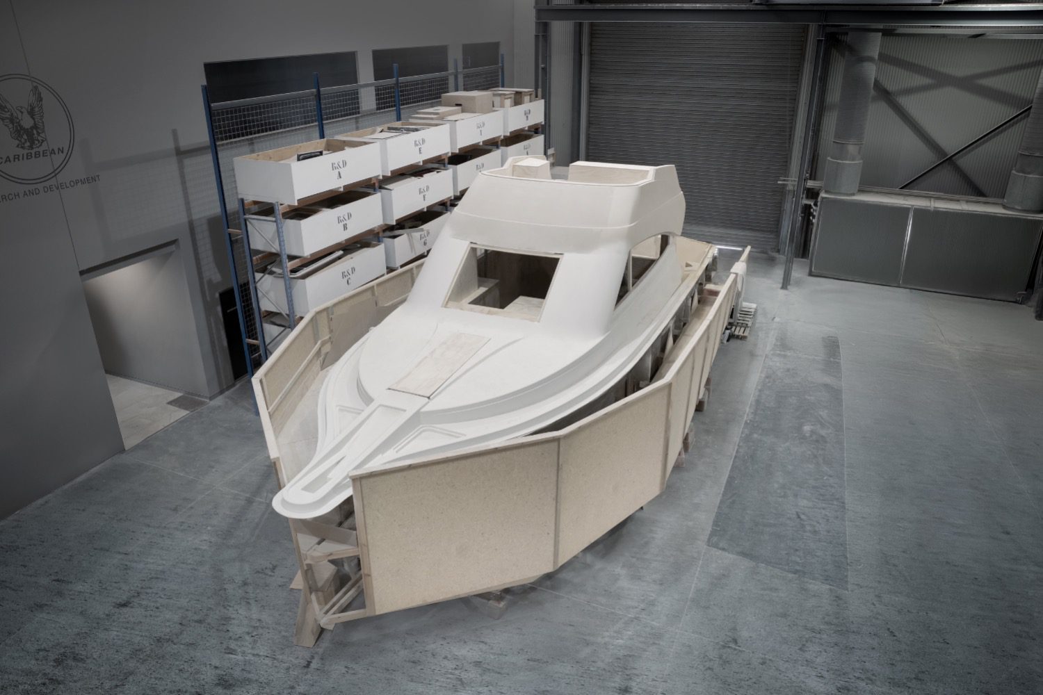 Caribbean C40 Flybridge Production Update