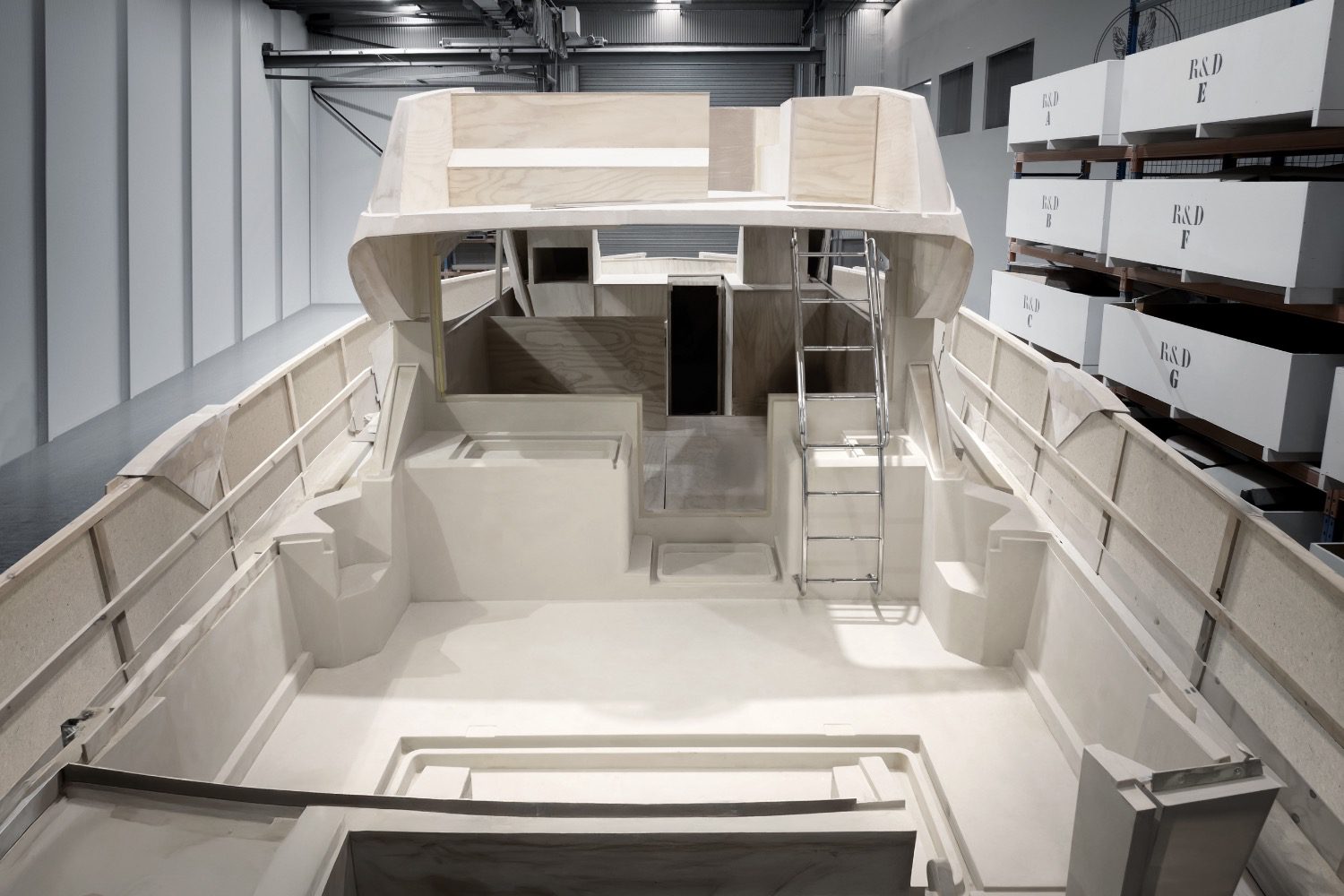 Caribbean C40 Flybridge Production Update