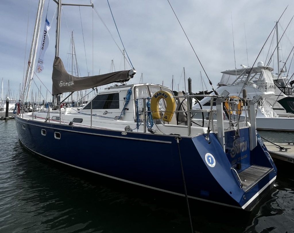 Malcolm Dickson's Sarau. // Photo credit: Boating New Zealand
