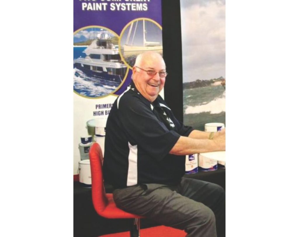 The late Ron Brown was a New Zealand marine industry stalwart.