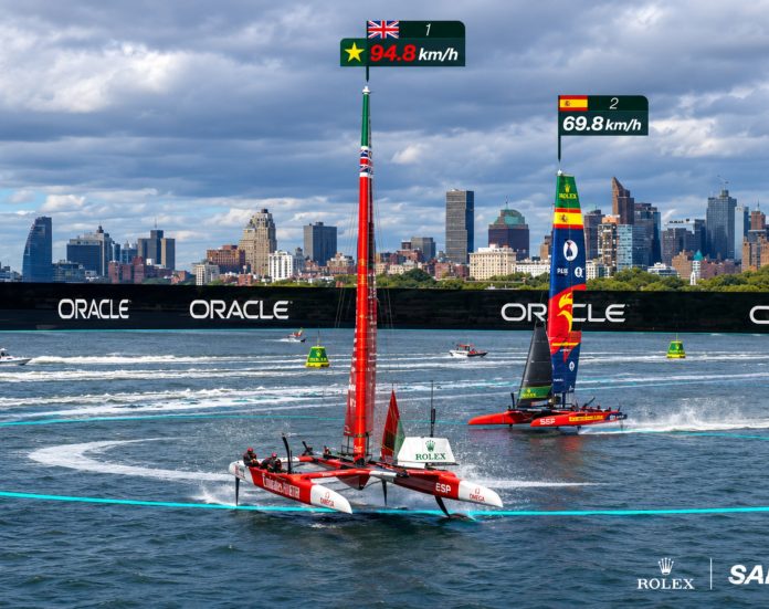 Race 1 NY 2026 SailGP // SailGP media