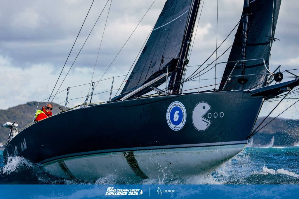 2026 Solo Trans-Tasman Challenge. RACE START - Saturday 30th May. Photo: Suellen Hurling / Live Sail Die