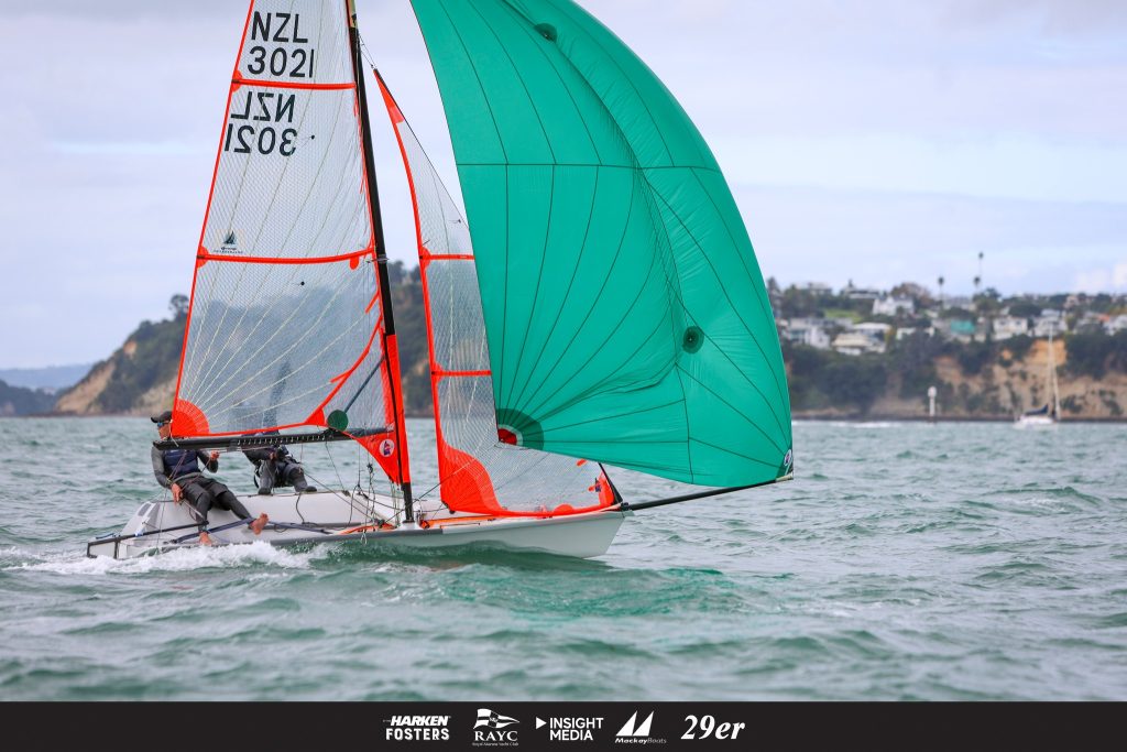 Batten and Smith, 2026 NZ 29er Nationals // Photo credit: Insight Media