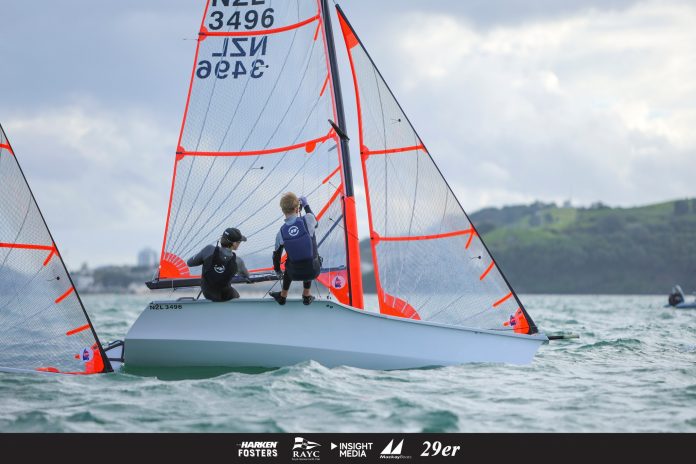 Meecham and Stone 2026 NZ 29er Nationals // Photo credit: Insight Media