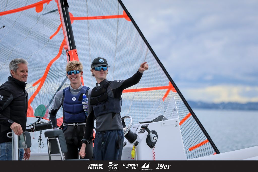 Meecham and Stone 2026 NZ 29er Nationals // Photo credit: Insight Media
