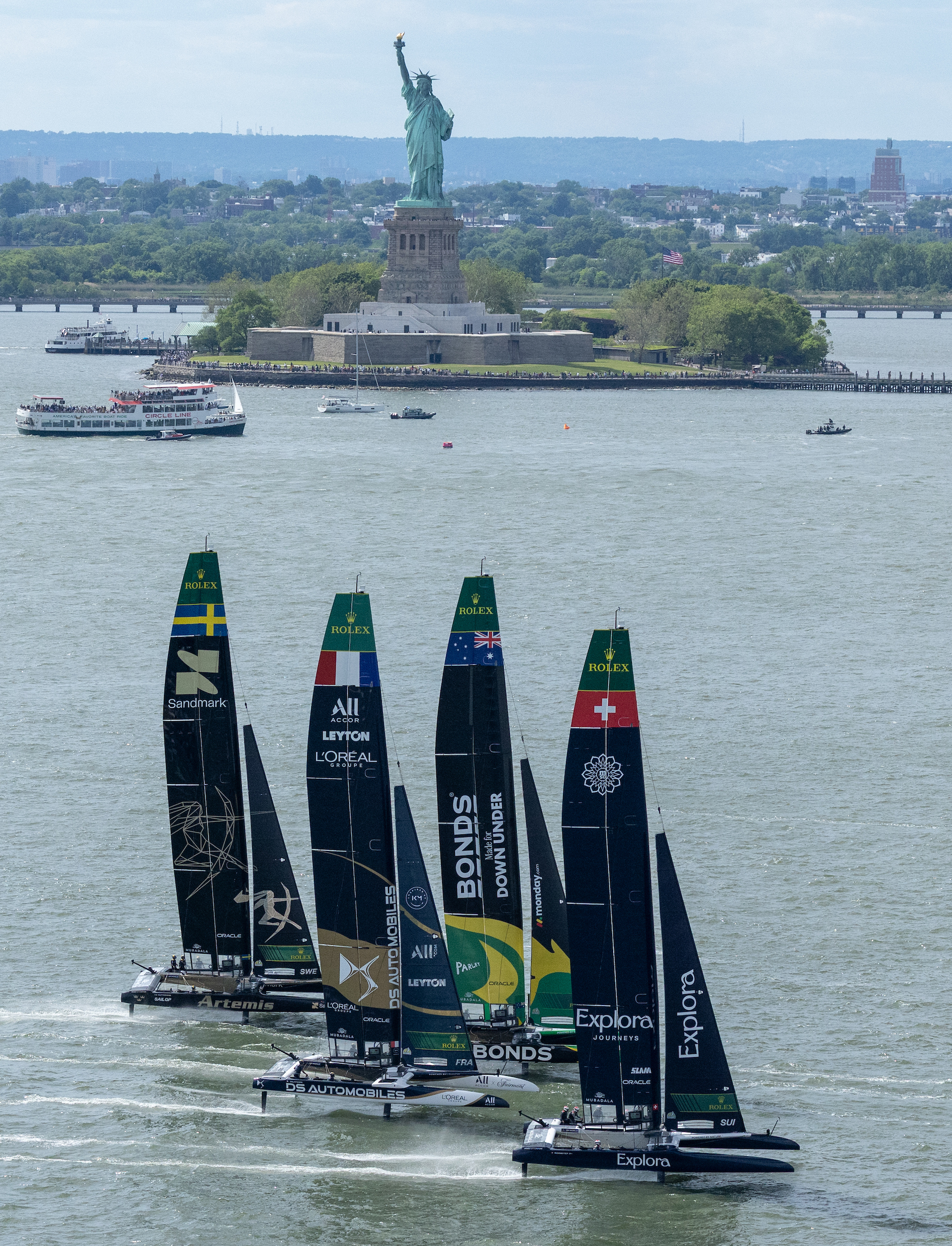 Sailgp New-York - Ds Automobiles Sailgp Team France Finishes 4th And Closes The Gap To The Championship Podium