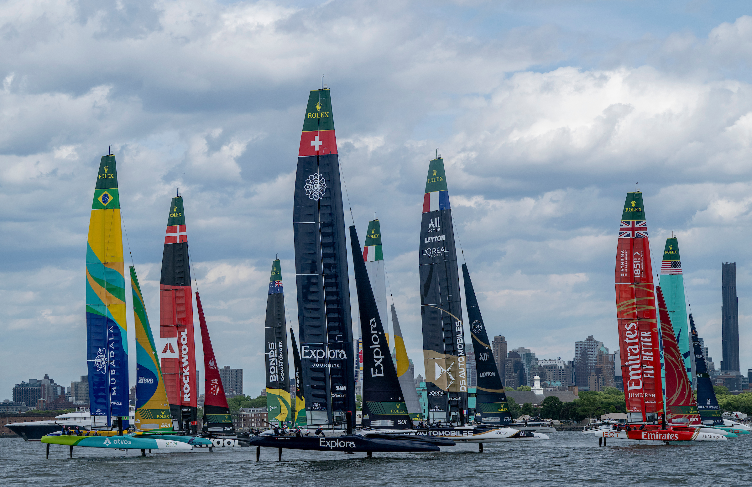 Sailgp New-York - Ds Automobiles Sailgp Team France Finishes 4th And Closes The Gap To The Championship Podium