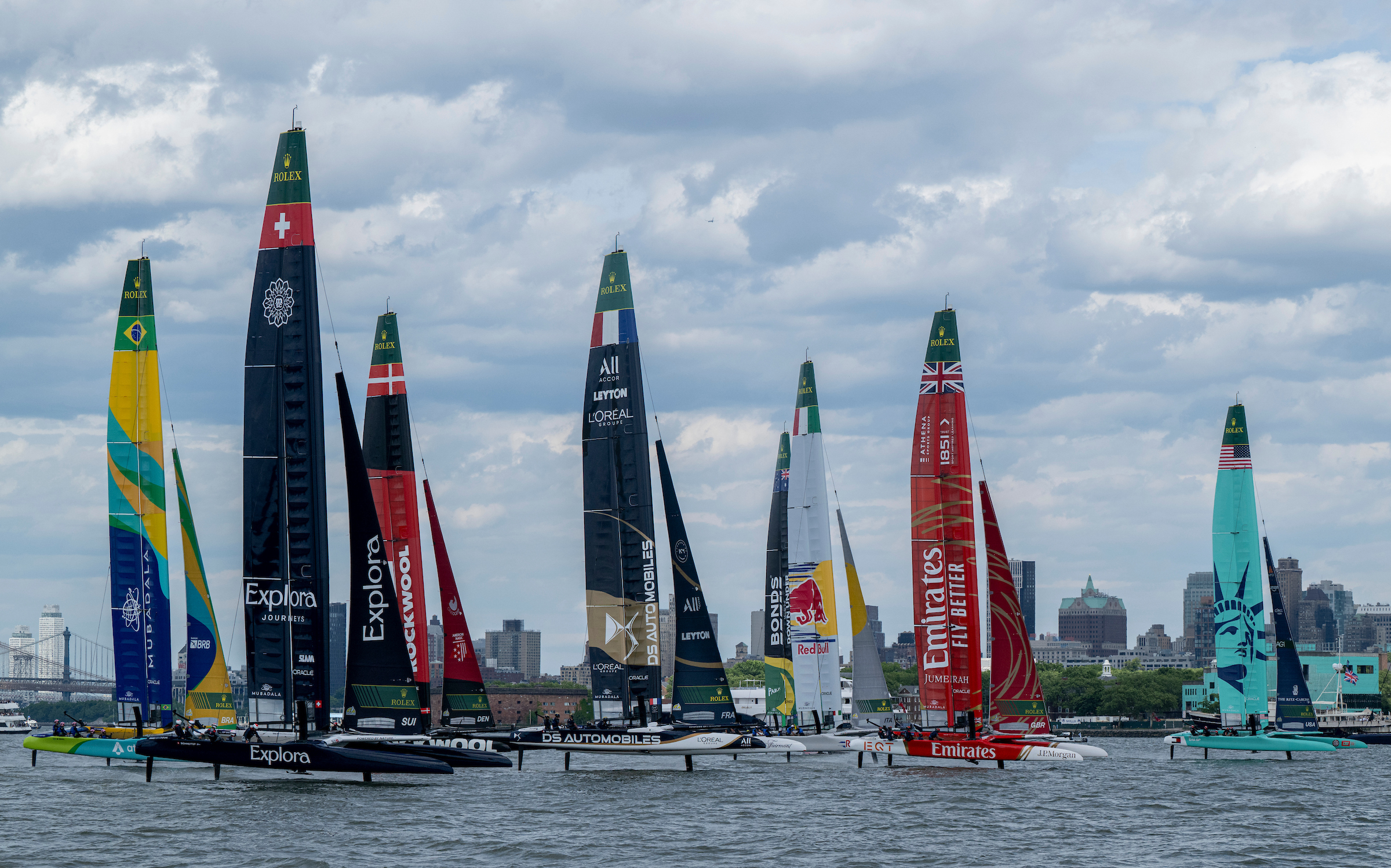 Sailgp New-York - Ds Automobiles Sailgp Team France Finishes 4th And Closes The Gap To The Championship Podium