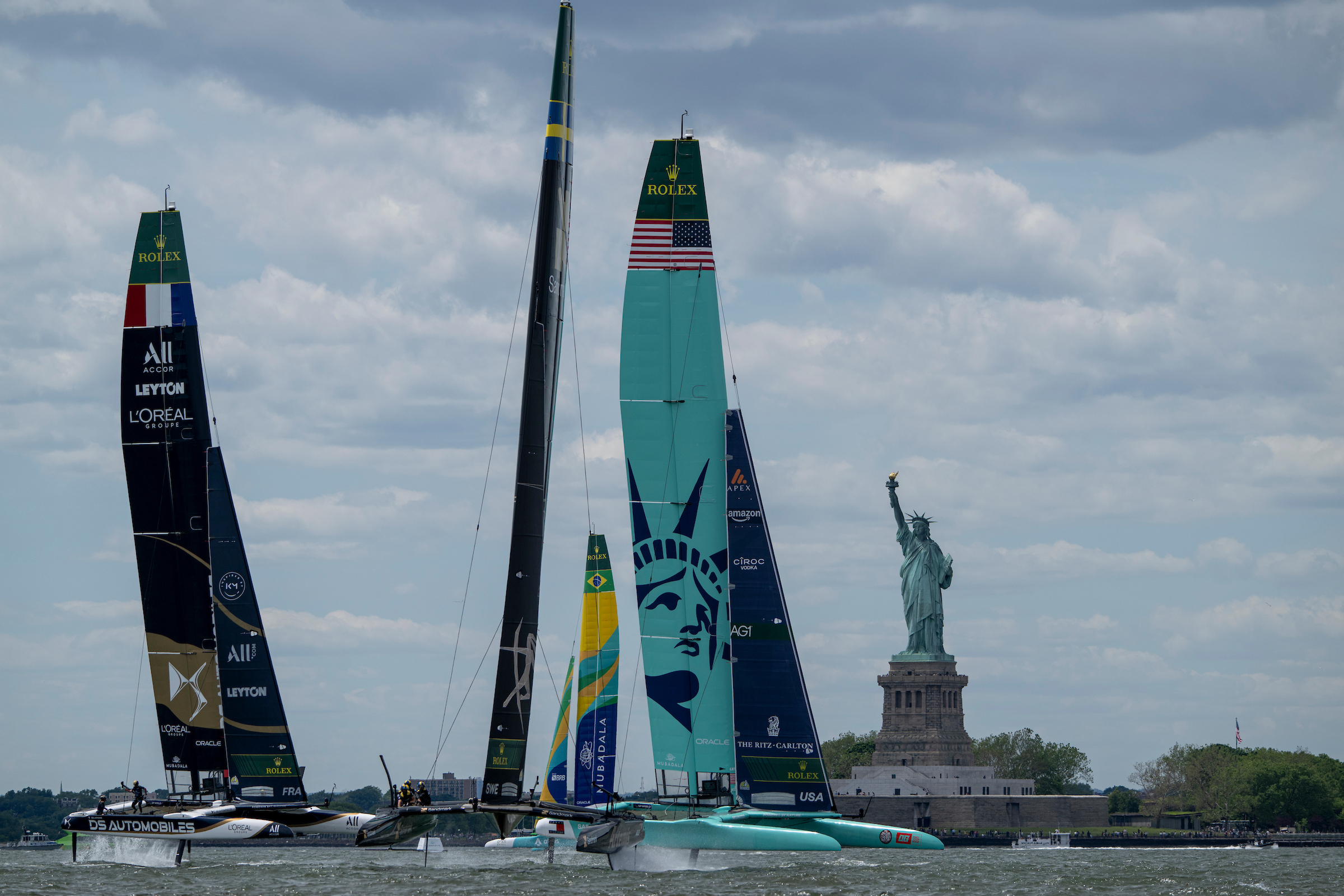Sailgp New-York - Ds Automobiles Sailgp Team France Finishes 4th And Closes The Gap To The Championship Podium