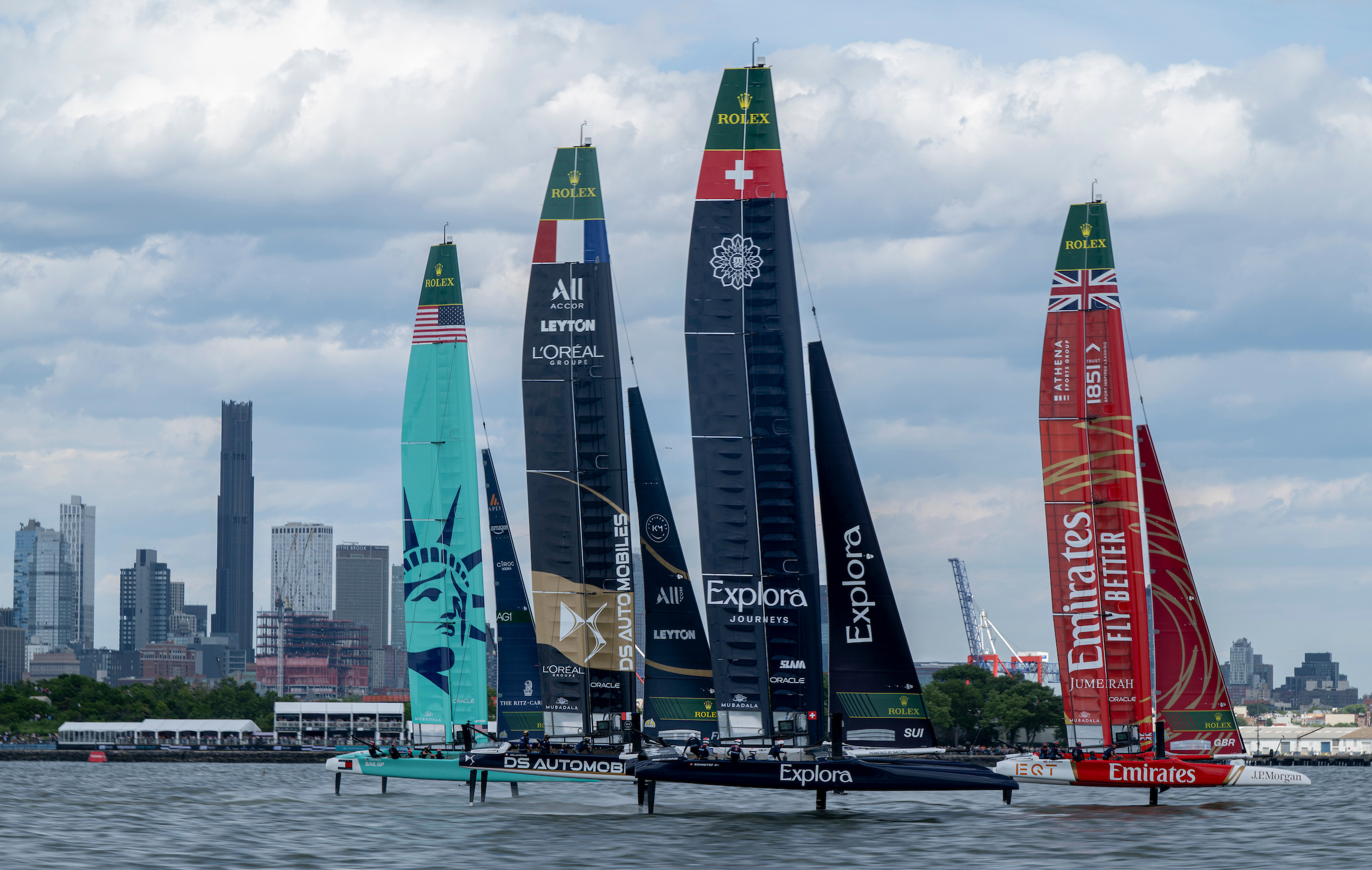 Sailgp New-York - Ds Automobiles Sailgp Team France Finishes 4th And Closes The Gap To The Championship Podium