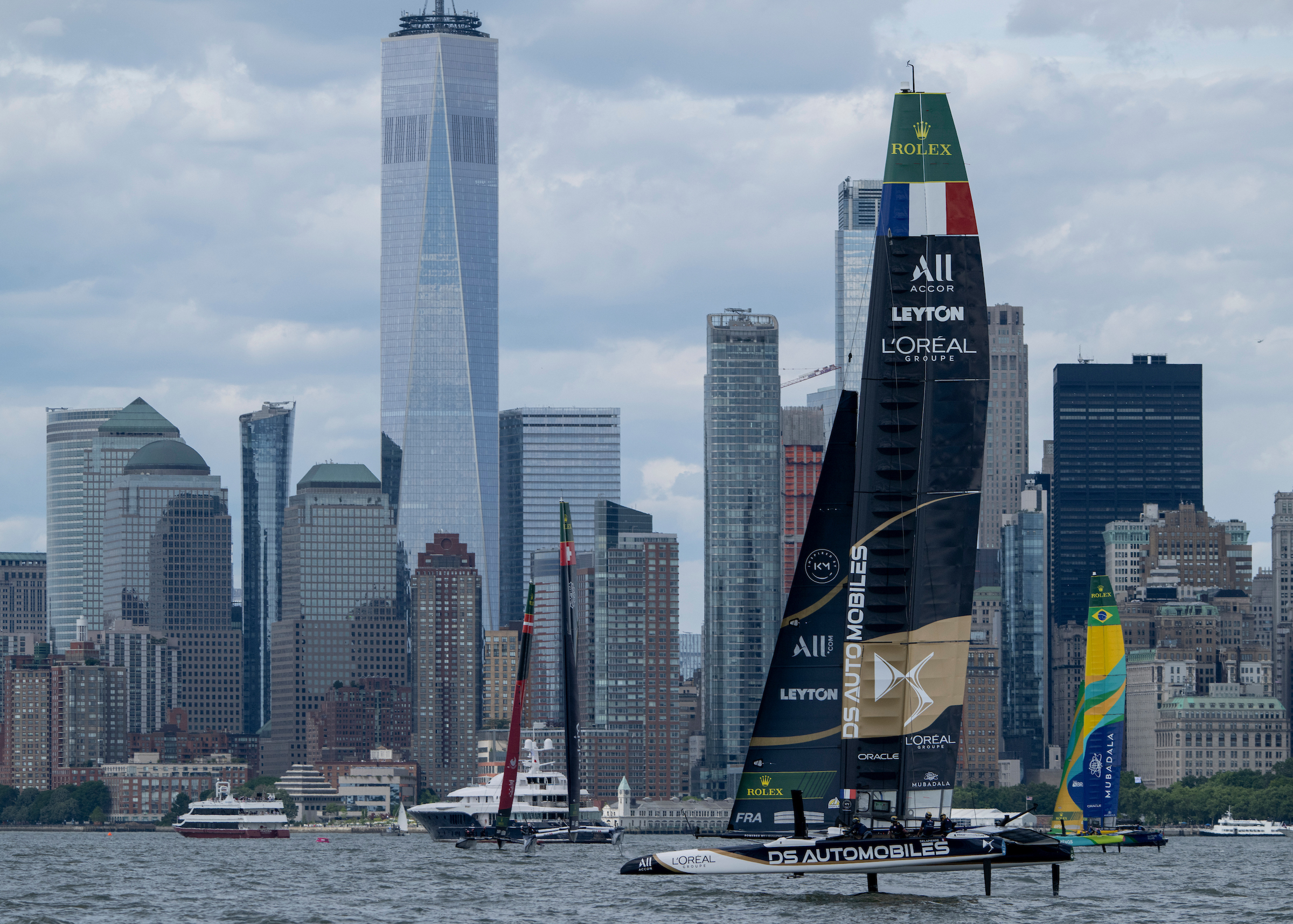 Sailgp New-York - Ds Automobiles Sailgp Team France Finishes 4th And Closes The Gap To The Championship Podium