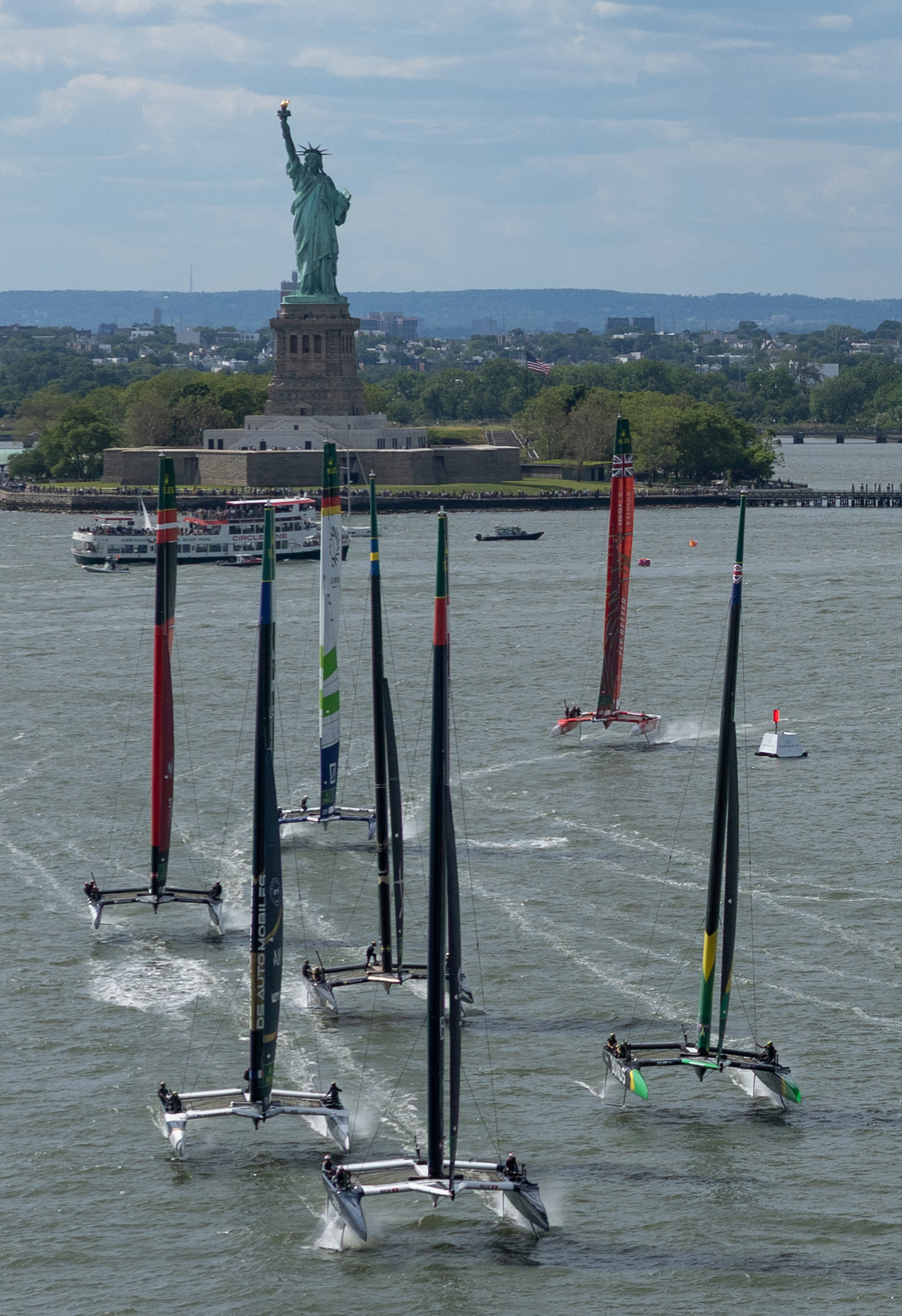 Sailgp New-York - Ds Automobiles Sailgp Team France Finishes 4th And Closes The Gap To The Championship Podium