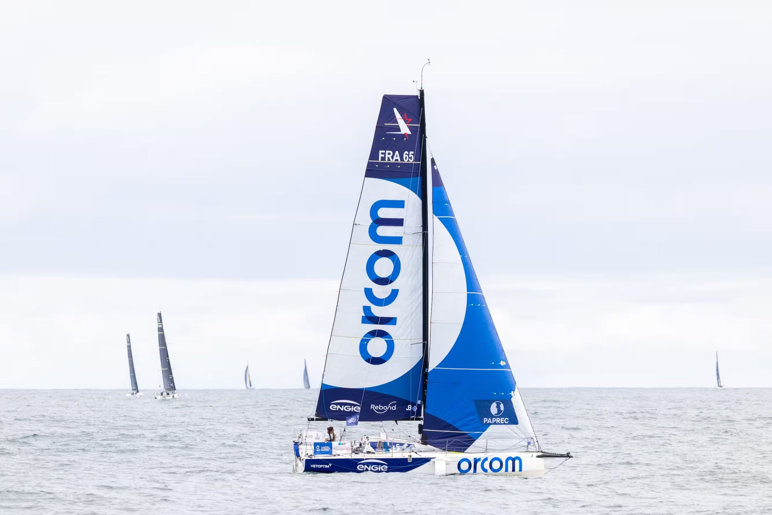 Snapping the BXA waypoint in the Solitaire du Figaro