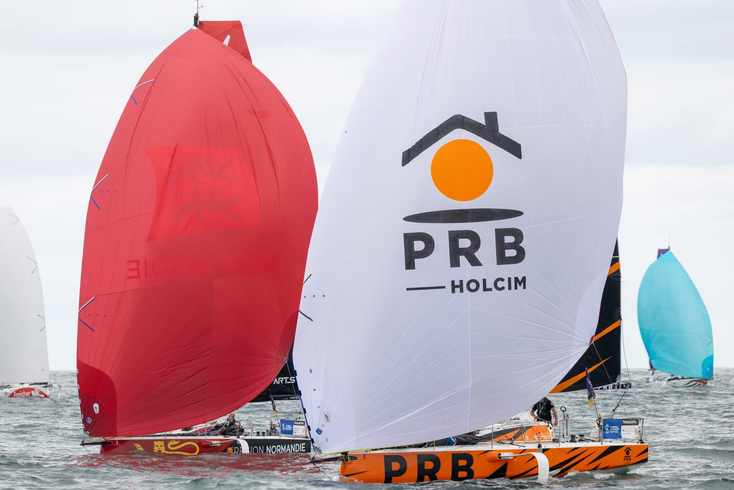 Snapping the BXA waypoint in the Solitaire du Figaro