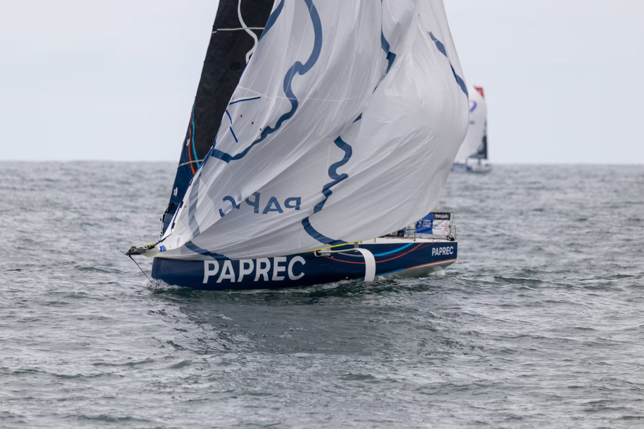 Snapping the BXA waypoint in the Solitaire du Figaro