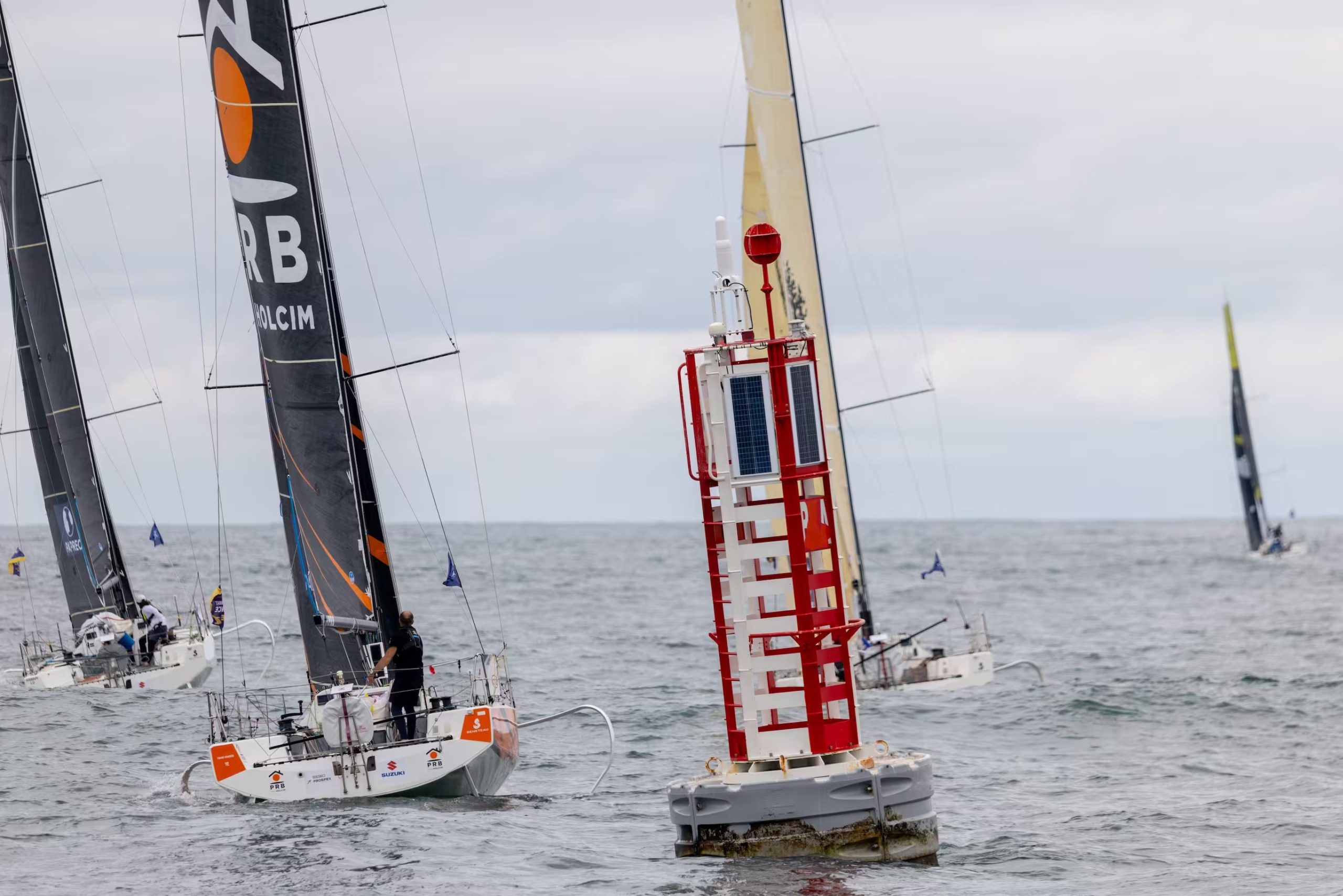 Snapping the BXA waypoint in the Solitaire du Figaro
